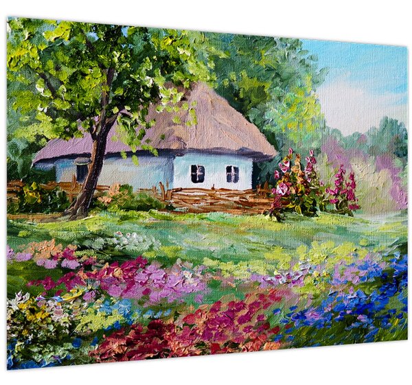 Slika - Vikendica (70x50 cm)