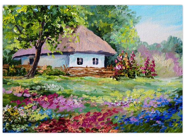 Slika - Vikendica (70x50 cm)