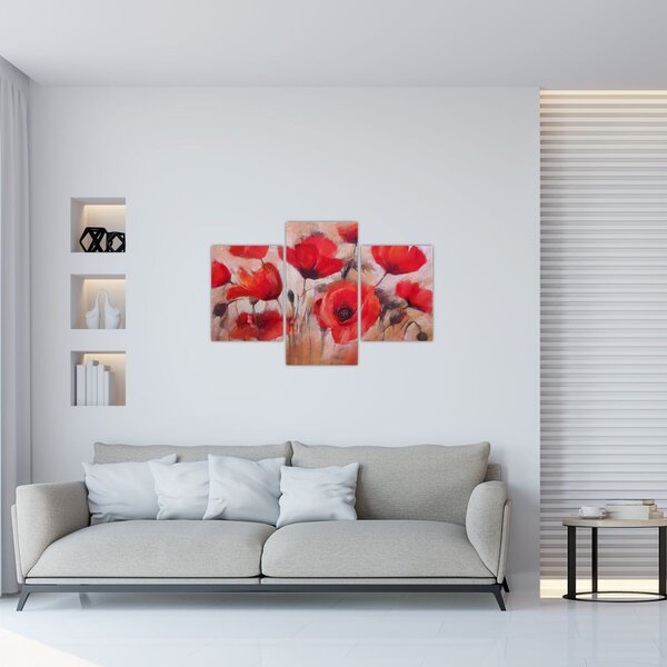 Slika - Vukovi makovi (90x60 cm)