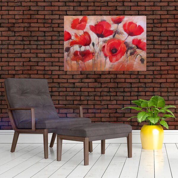 Slika - Vukovi makovi (90x60 cm)
