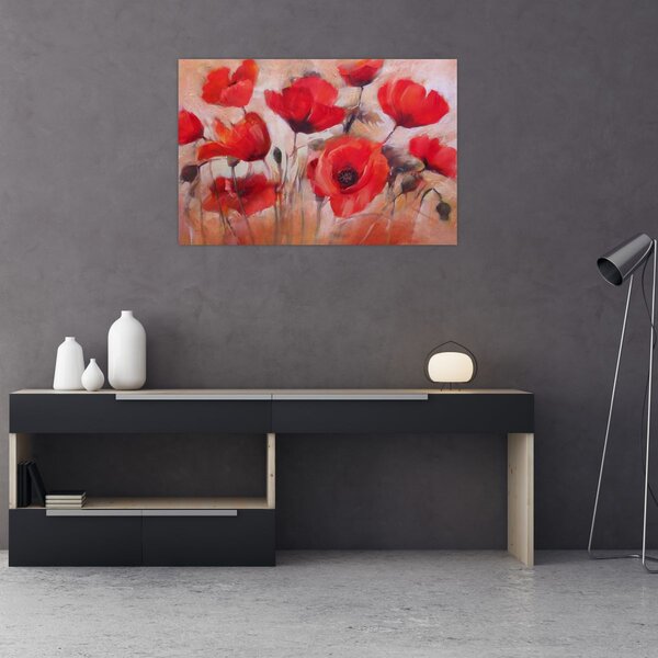 Slika - Vukovi makovi (90x60 cm)