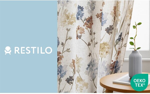 Krem zavjesa 135x250 cm Flosi – Restilo