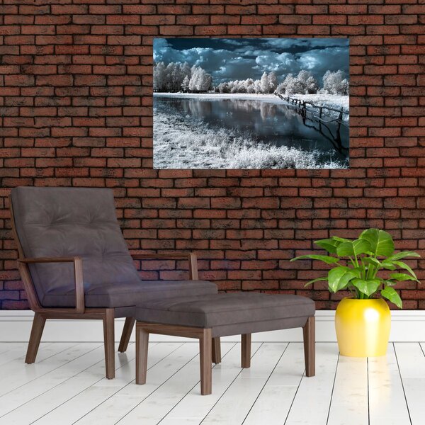Slika - Smrznuti krajolik (90x60 cm)