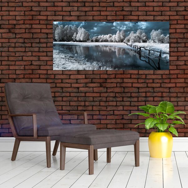 Slika - Smrznuti krajolik (120x50 cm)
