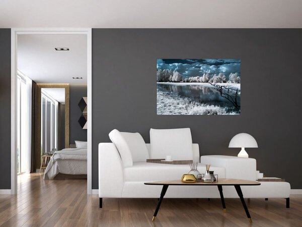 Slika - Smrznuti krajolik (90x60 cm)