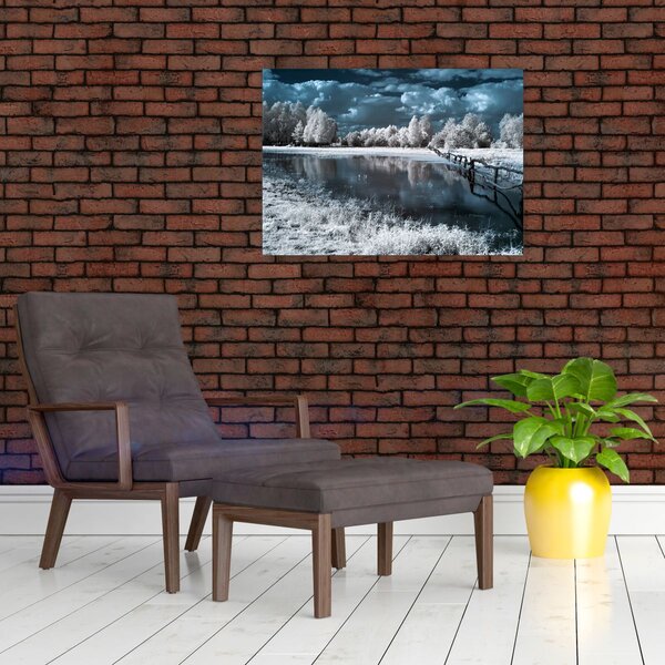 Slika - Smrznuti krajolik (70x50 cm)