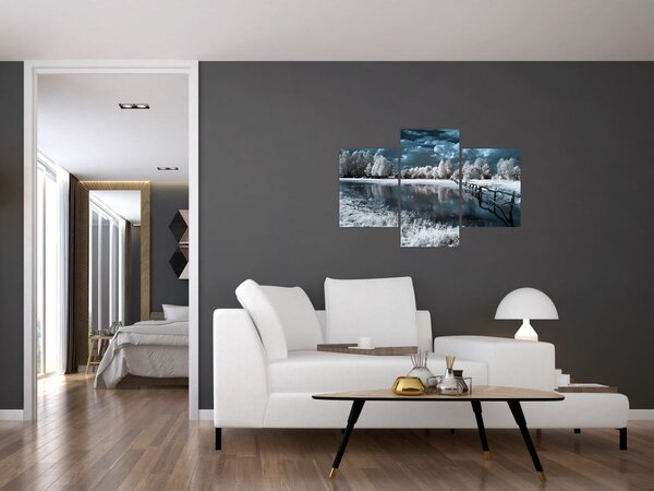 Slika - Smrznuti krajolik (90x60 cm)