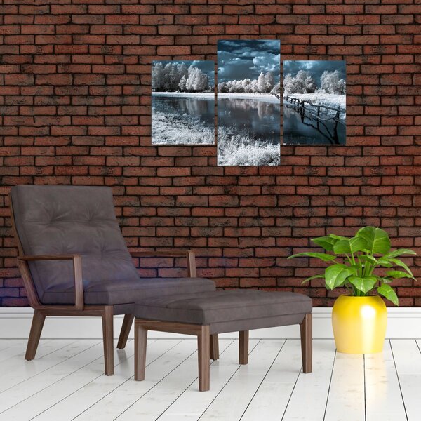 Slika - Smrznuti krajolik (90x60 cm)