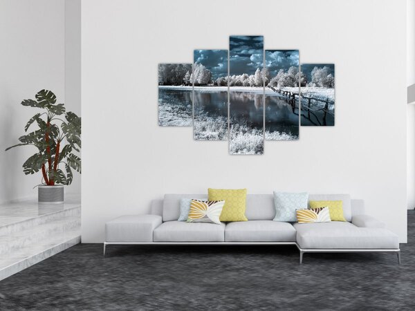 Slika - Smrznuti krajolik (150x105 cm)
