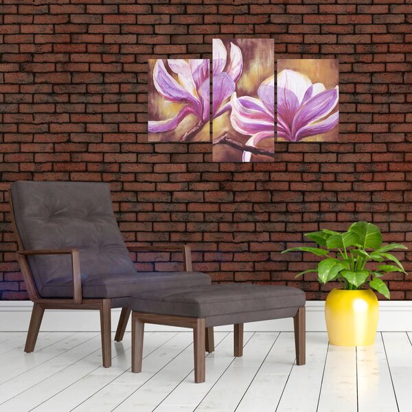 Slika - Cvjetovi magnolije (90x60 cm)