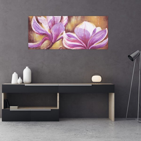 Slika - Cvjetovi magnolije (120x50 cm)