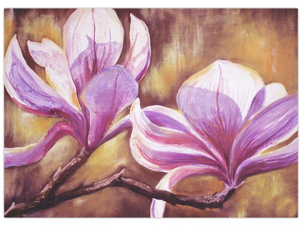 Slika - Cvjetovi magnolije (70x50 cm)