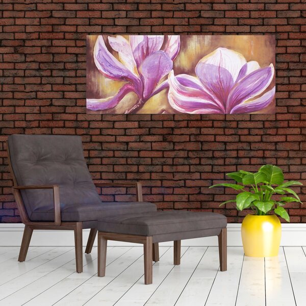 Slika - Cvjetovi magnolije (120x50 cm)