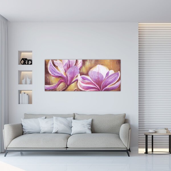 Slika - Cvjetovi magnolije (120x50 cm)