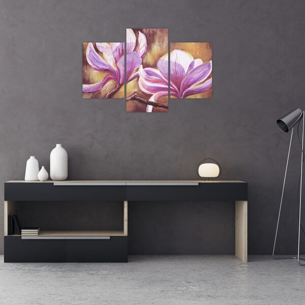 Slika - Cvjetovi magnolije (90x60 cm)