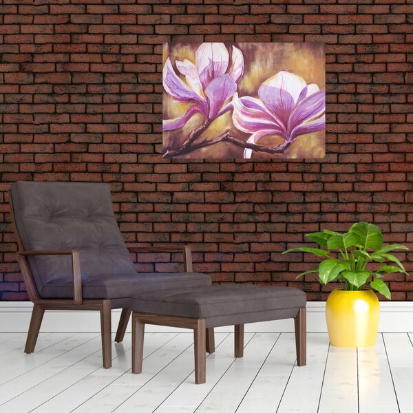 Slika - Cvjetovi magnolije (70x50 cm)