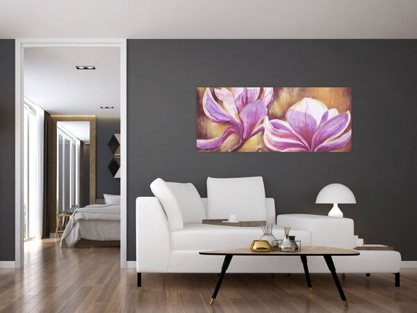 Slika - Cvjetovi magnolije (120x50 cm)