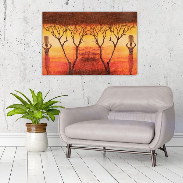 Slika - afrička savana (90x60 cm)