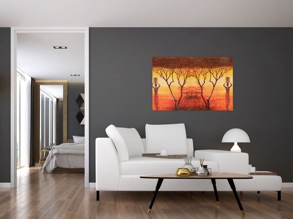 Slika - afrička savana (90x60 cm)