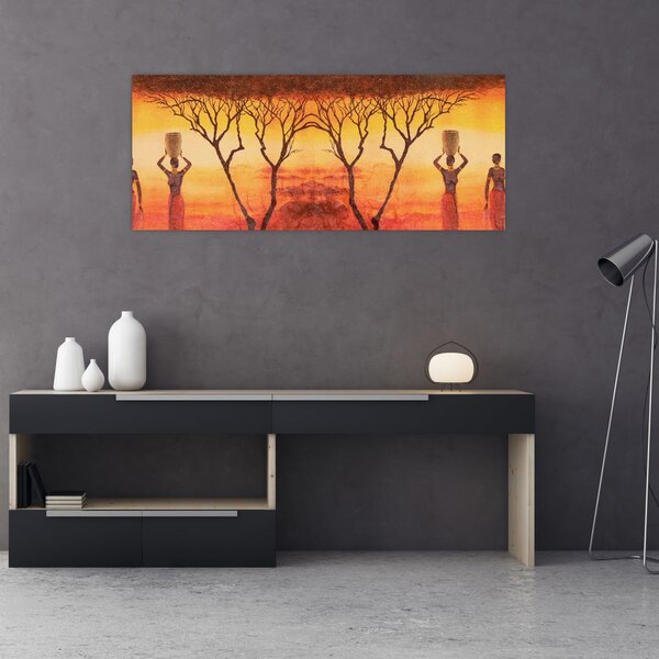 Slika - afrička savana (120x50 cm)