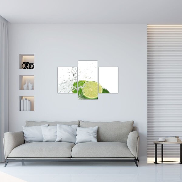 Slika - Sočni limuni (90x60 cm)