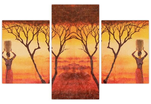 Slika - afrička savana (90x60 cm)