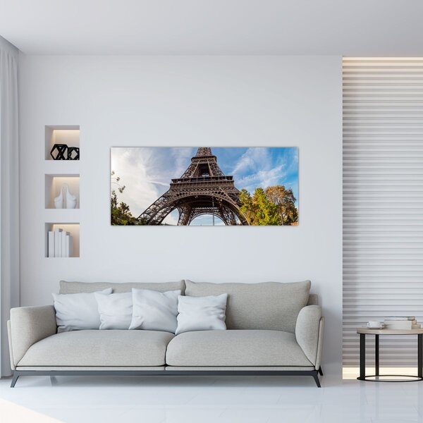 Slika - Eiffelov toranj u boji (120x50 cm)