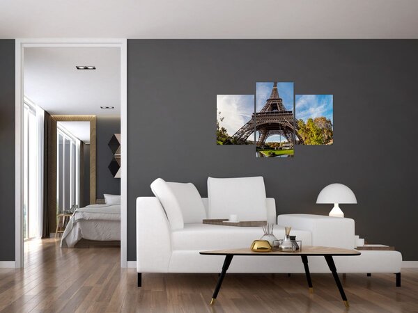 Slika - Eiffelov toranj u boji (90x60 cm)