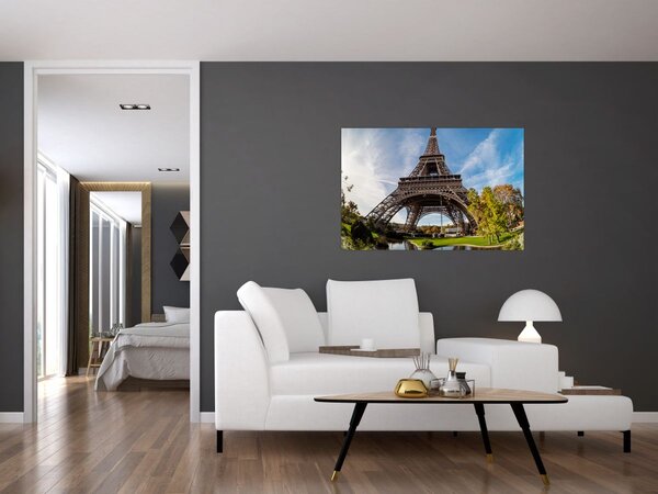 Slika - Eiffelov toranj u boji (90x60 cm)