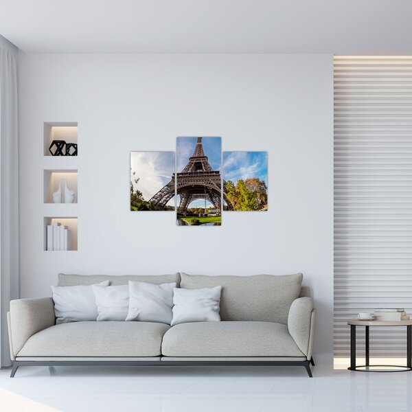 Slika - Eiffelov toranj u boji (90x60 cm)