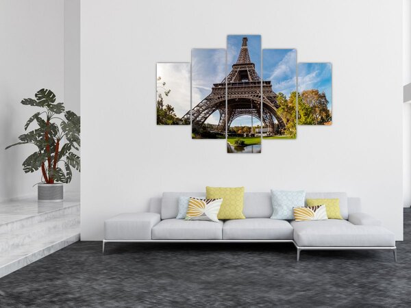 Slika - Eiffelov toranj u boji (150x105 cm)