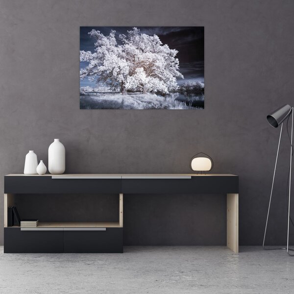 Slika - Snjeguljica Drvo (90x60 cm)