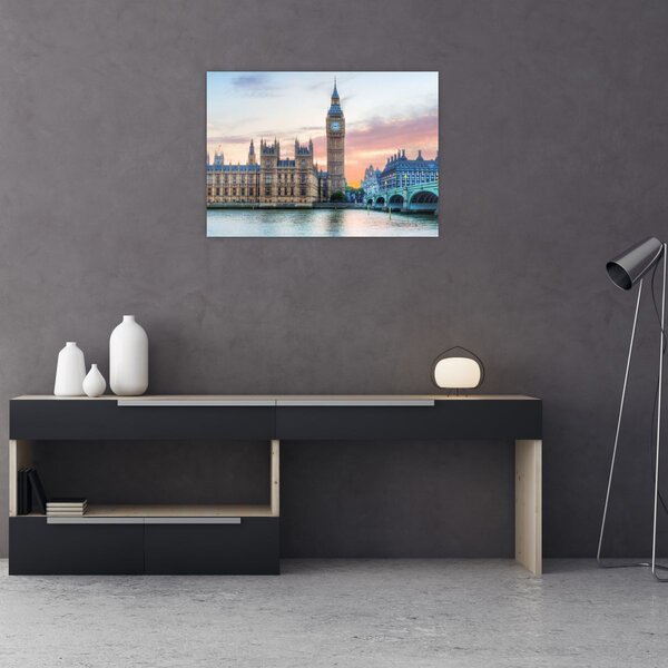 Slika - London u pastelnim bojama (70x50 cm)