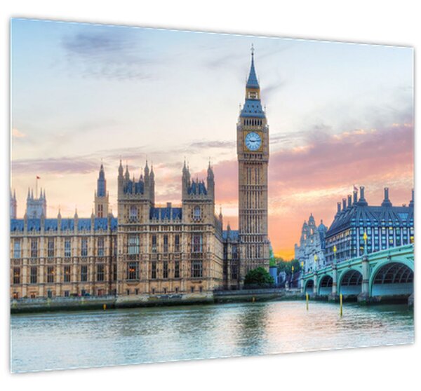 Slika - London u pastelnim bojama (70x50 cm)