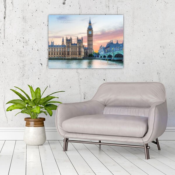 Slika - London u pastelnim bojama (70x50 cm)