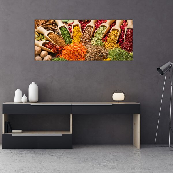 Slika - Začini iz cijelog svijeta (120x50 cm)