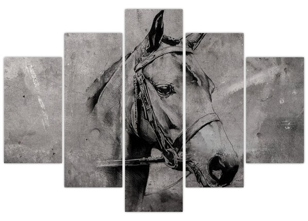 Slika - Portret konja (150x105 cm)