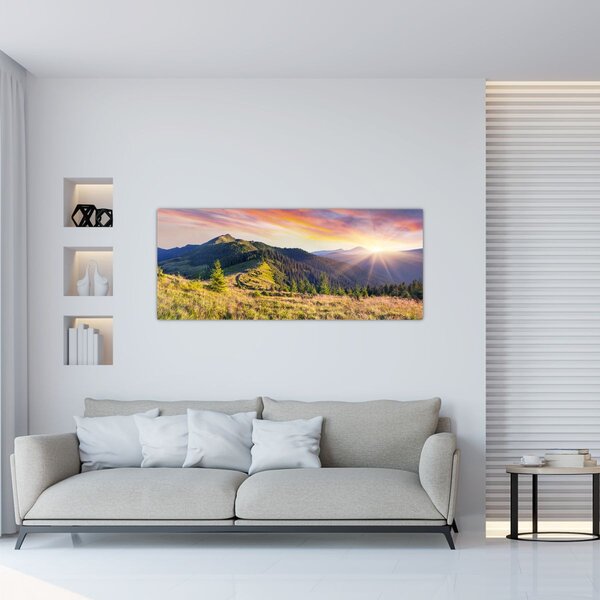 Slika - Šumski krajolik (120x50 cm)