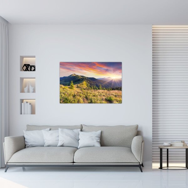 Slika - Šumski krajolik (90x60 cm)