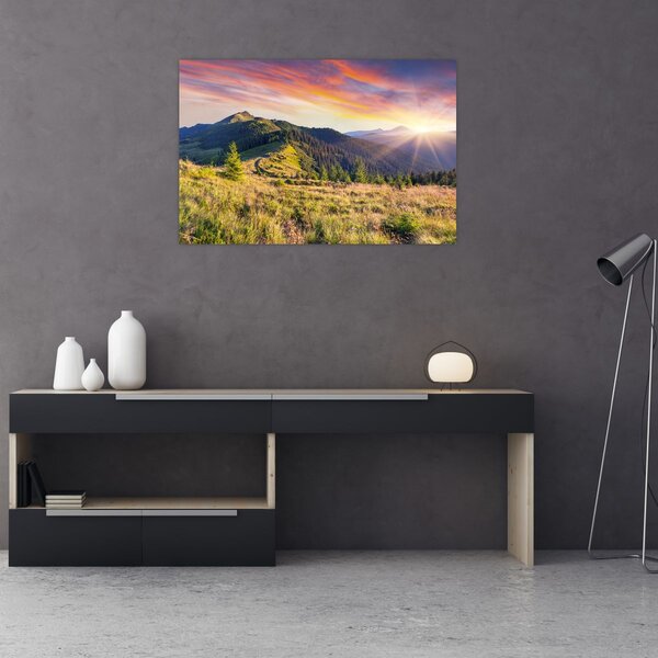 Slika - Šumski krajolik (90x60 cm)