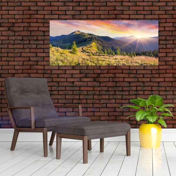 Slika - Šumski krajolik (120x50 cm)