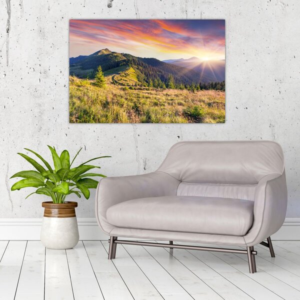 Slika - Šumski krajolik (90x60 cm)