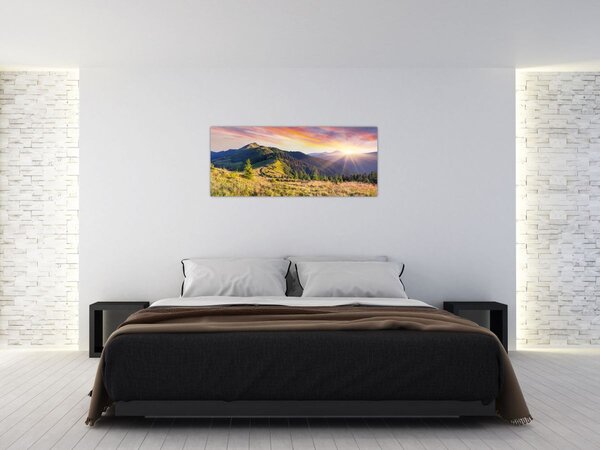 Slika - Šumski krajolik (120x50 cm)