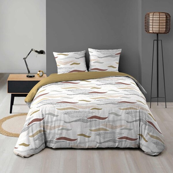 Bijela posteljina za bračni krevet/za produženi krevet od mikrovlakana 240x220 cm Zenith – douceur d'intérieur