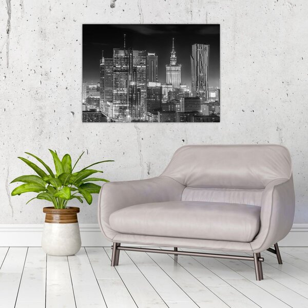Slika - Crno-bijeli New York (70x50 cm)