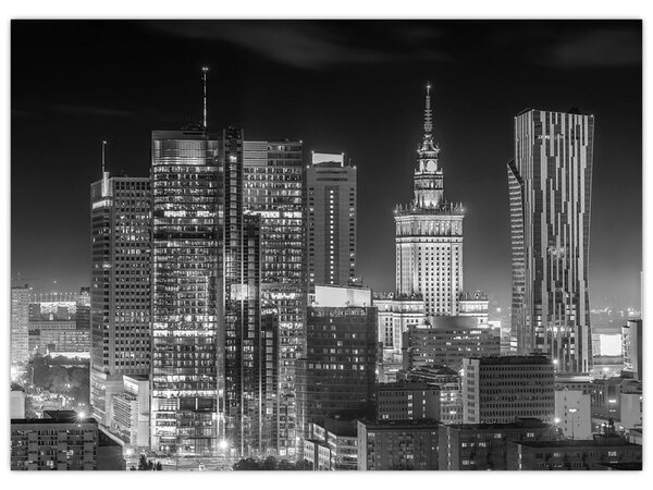 Slika - Crno-bijeli New York (70x50 cm)