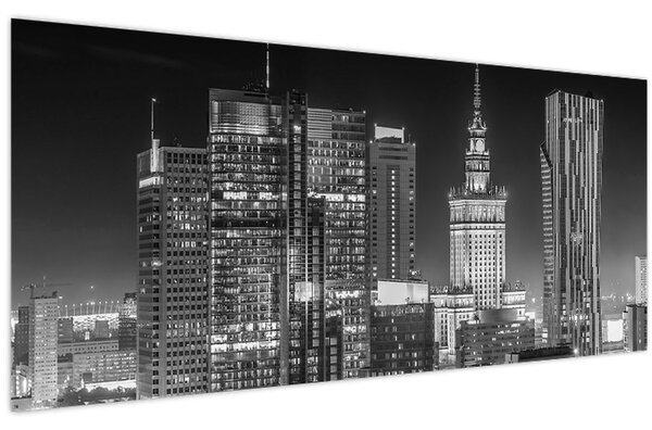 Slika - Crno-bijeli New York (120x50 cm)