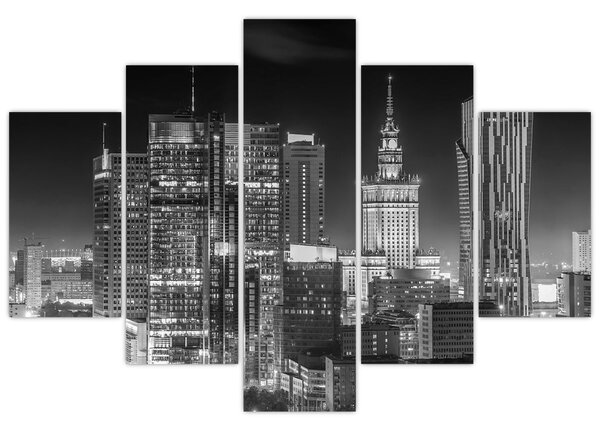 Slika - Crno-bijeli New York (150x105 cm)