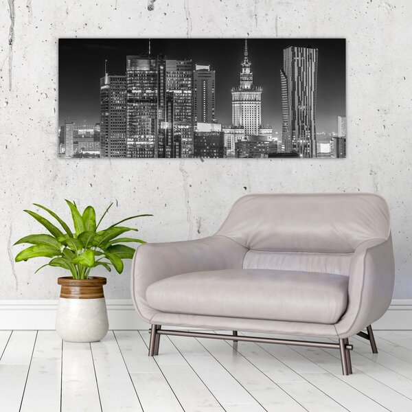 Slika - Crno-bijeli New York (120x50 cm)