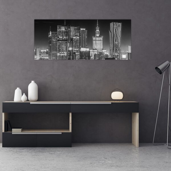 Slika - Crno-bijeli New York (120x50 cm)